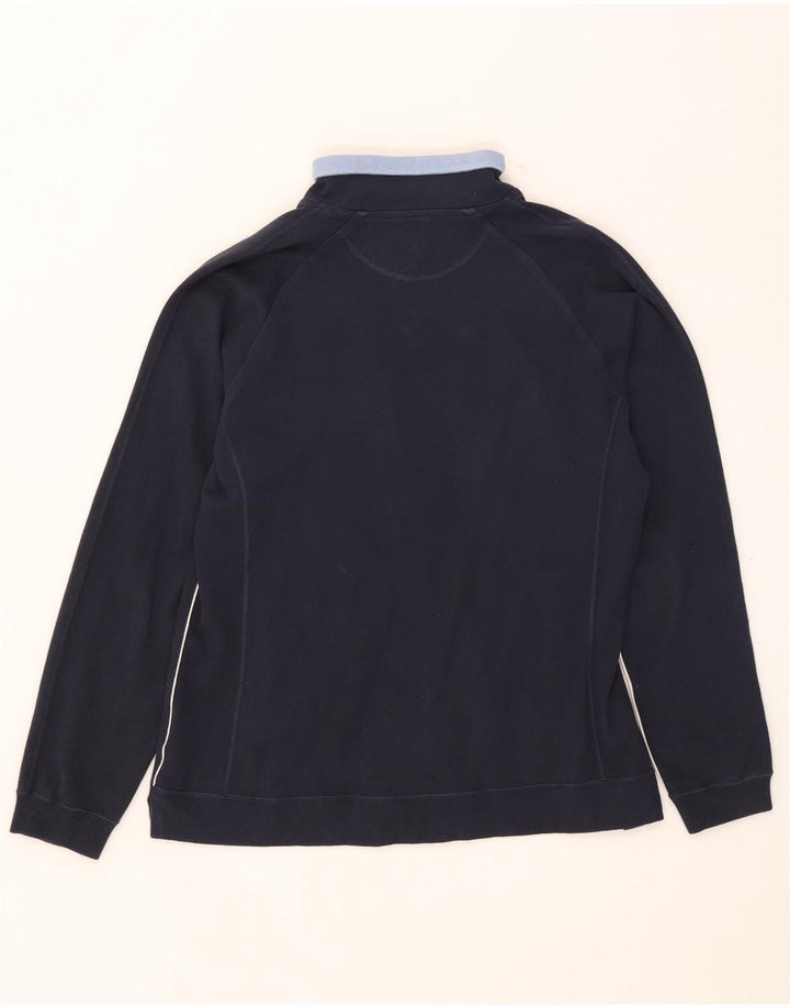 Champion Damen-Trainingsanzugoberteil, UK 14, Größe L, Marineblau, Farbblock