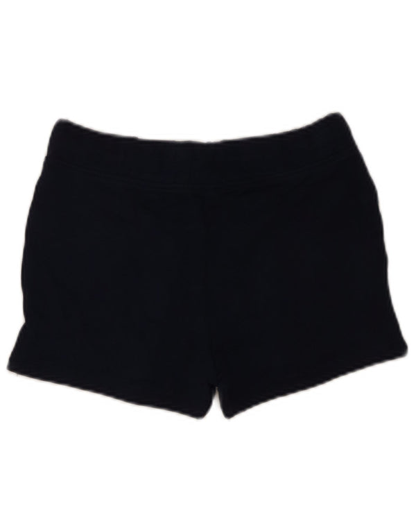Jack Wills Mädchen-Sportshorts mit Grafik, 9–10 Jahre, marineblaue Baumwolle