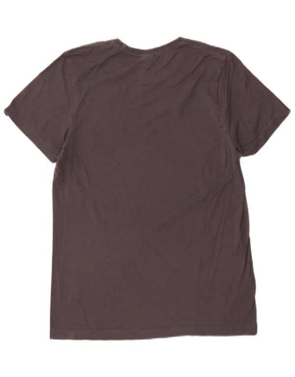 Adidas Herren Grafik T-Shirt Top Small Grau Baumwolle