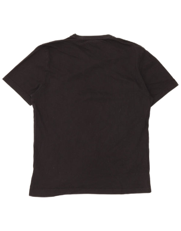 PINGUIN Herren T-Shirt Top Large Schwarz Baumwolle