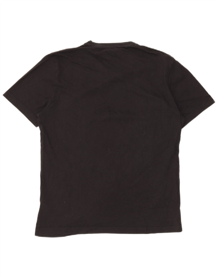 PINGUIN Herren T-Shirt Top Large Schwarz Baumwolle