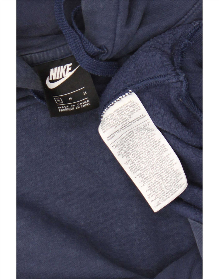 Nike Herren-Hoodie-Pullover, mittleres Marineblau, Fair-Isle-Baumwolle