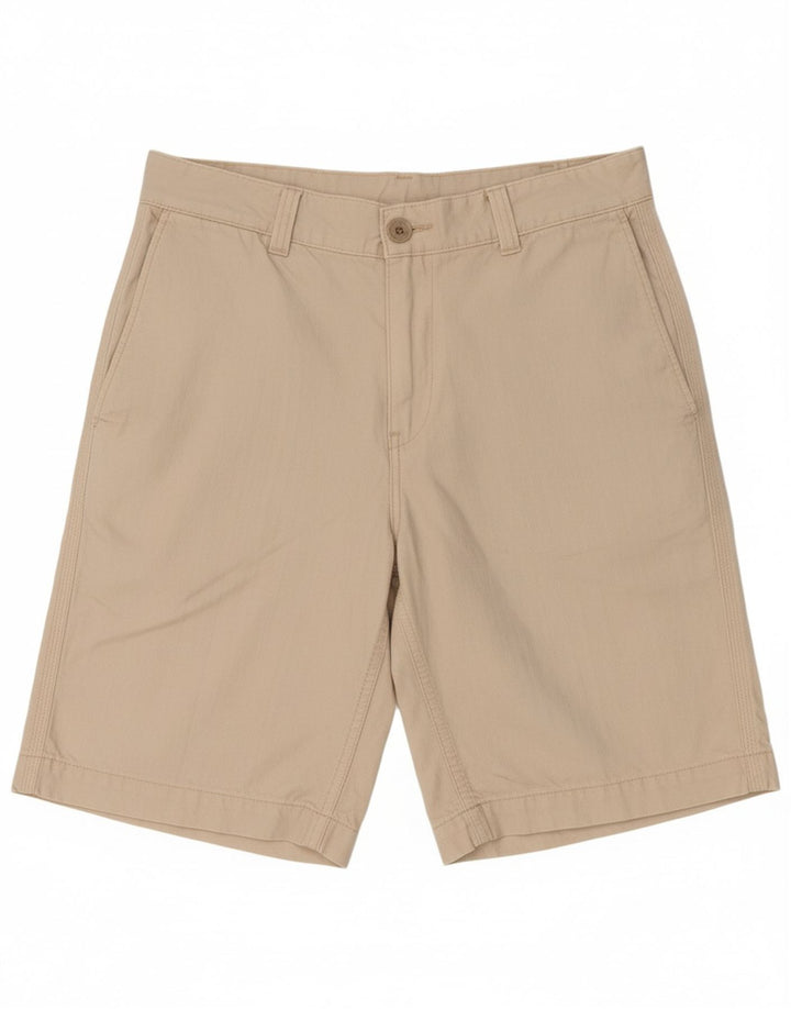 TIMBERLAND Mens Cargo Shorts W31 Medium Beige Cotton