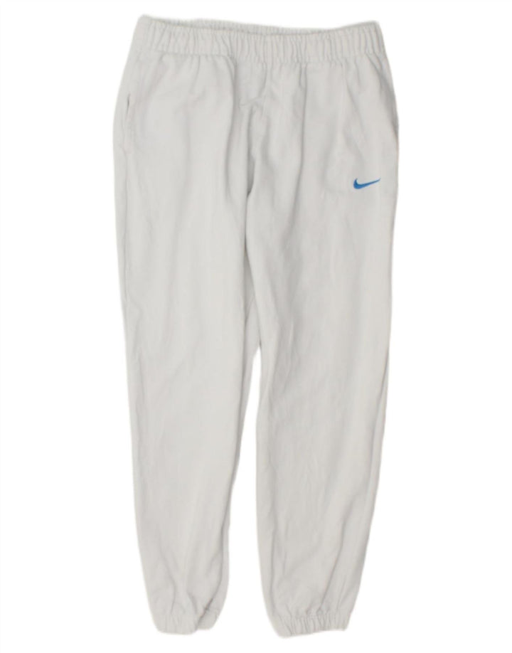 Nike Herren-Trainingshose, Jogginghose, Größe L, aus weißer Baumwolle