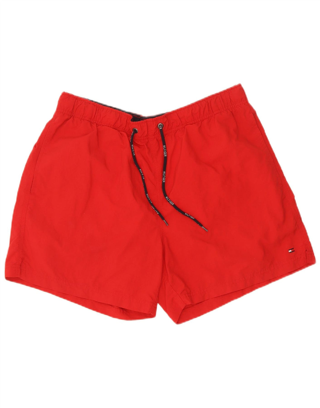 Tommy Hilfiger Herren-Badeshorts, Größe L, Rot