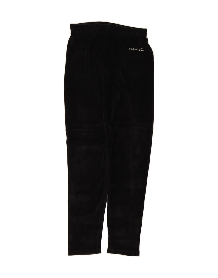 CHAMPION Womens Tracksuit Trousers UK 14 Medium  Black Cotton Vintage Champion and Second-Hand Champion from Messina Hembry 
