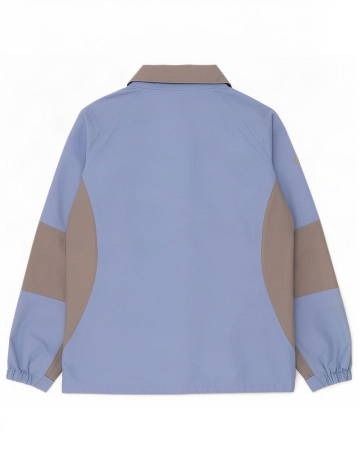 Columbia Damen Interchange Regenjacke UK 14 Large Blue Colourblock