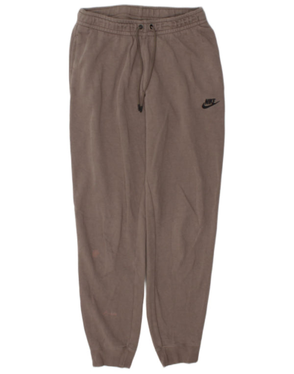 Nike Herren-Jogger-Trainingshose, Jogginghose, Größe S, graue Baumwolle