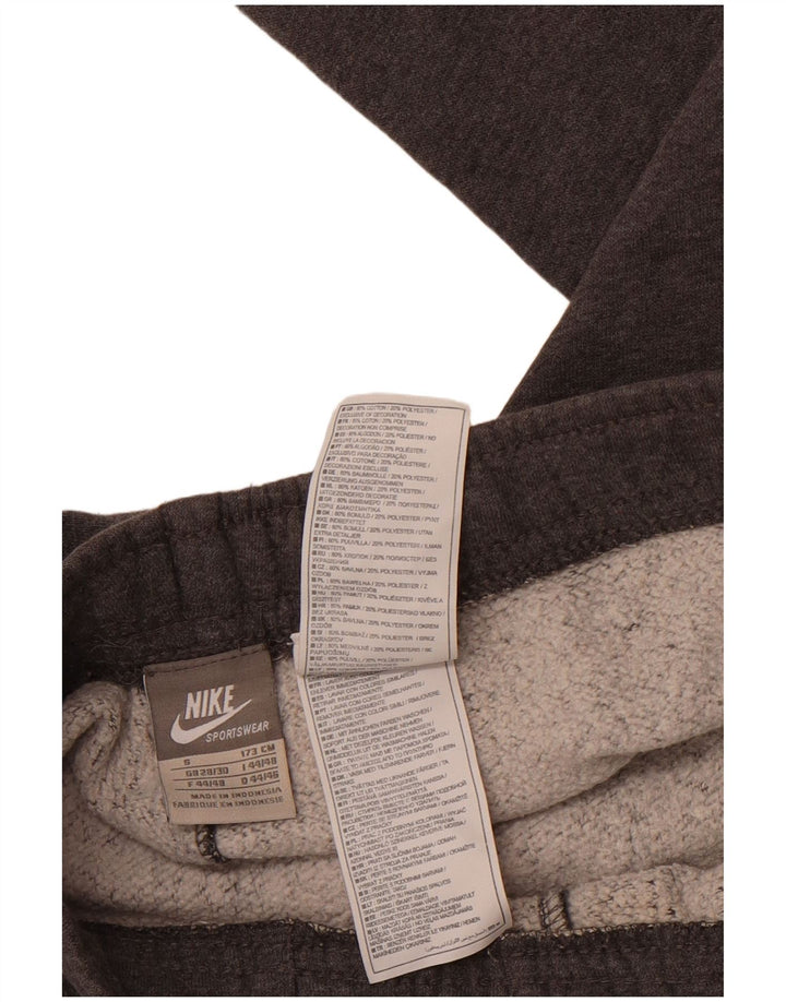 Nike Herren-Trainingsanzug mit Grafik, Jogginghose, Größe S, Grau, Baumwolle, Sport