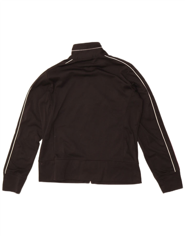 Champion Damen Heritage Fit Trainingsanzug-Oberjacke UK 14 Medium Schwarz