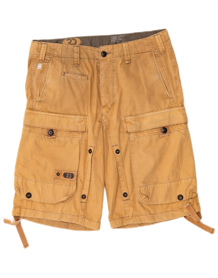 G-Star Herren Graphic Cargo Shorts W32 Mittelbeige Baumwolle