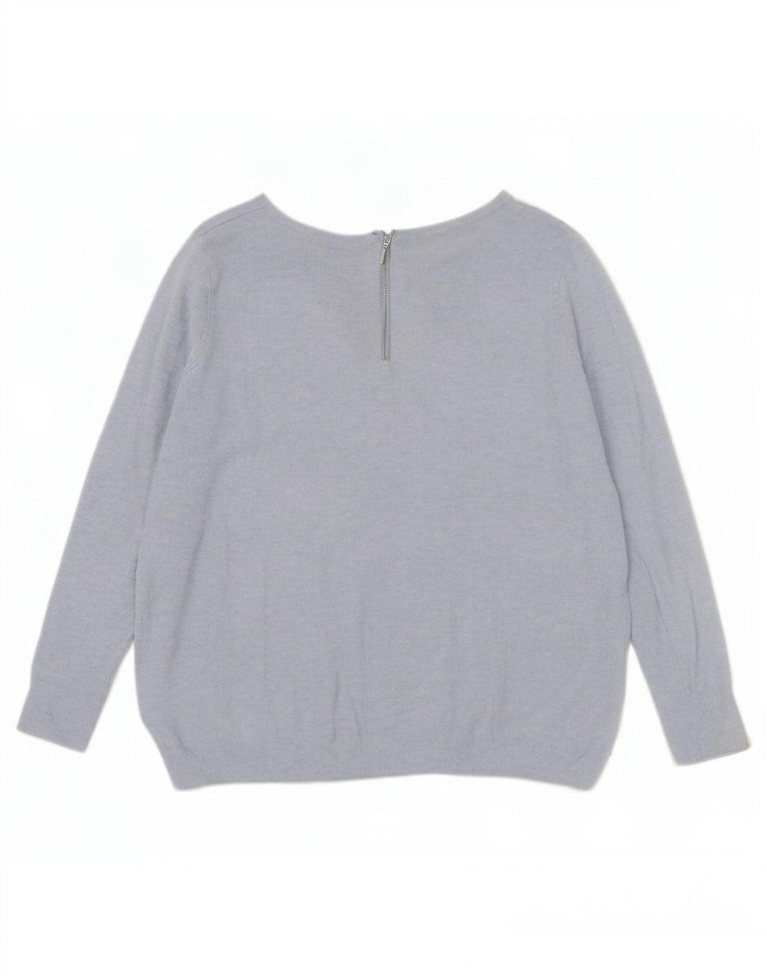 Marks & Spencer Damen-Pullover, übergroß, U-Boot-Ausschnitt, Gr. 10, Größe S, Blau