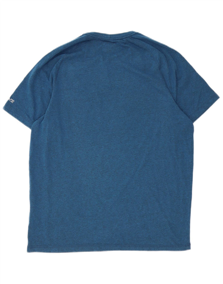 CARHARTT Herren Relaxed Fit T-Shirt Top Mittelblaues Polyester