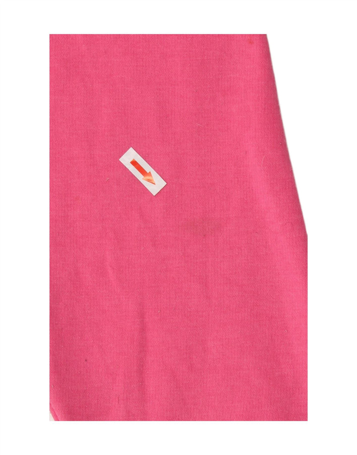 Übergroßer Damen-Sweatshirtpullover von Zara, Gr. 10, klein, rosa, Polyester