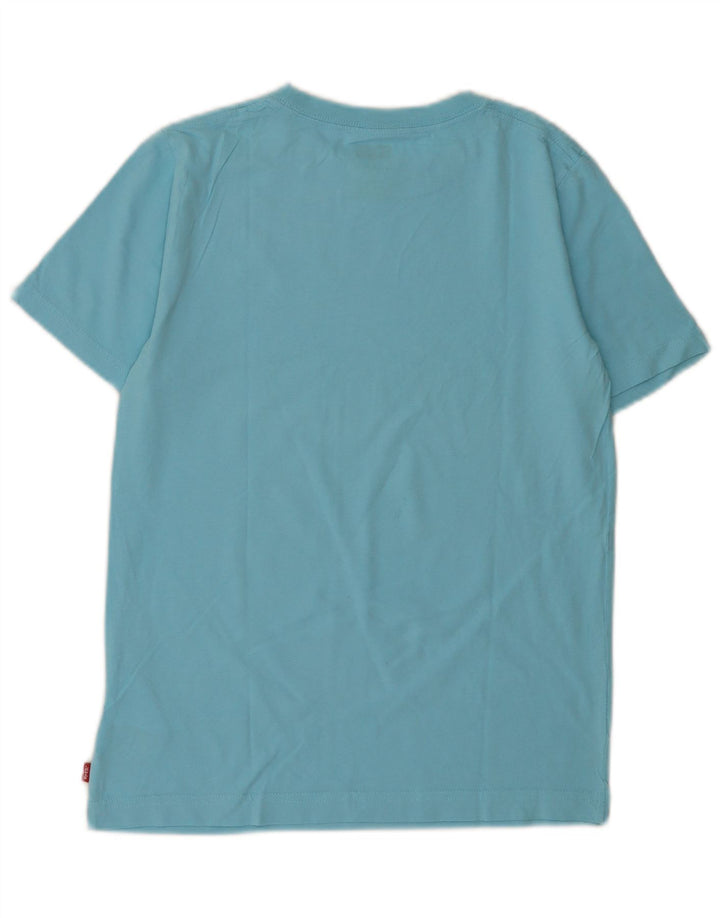Levi's Jungen-T-Shirt mit Grafik, 13–14 Jahre, blaue Baumwolle