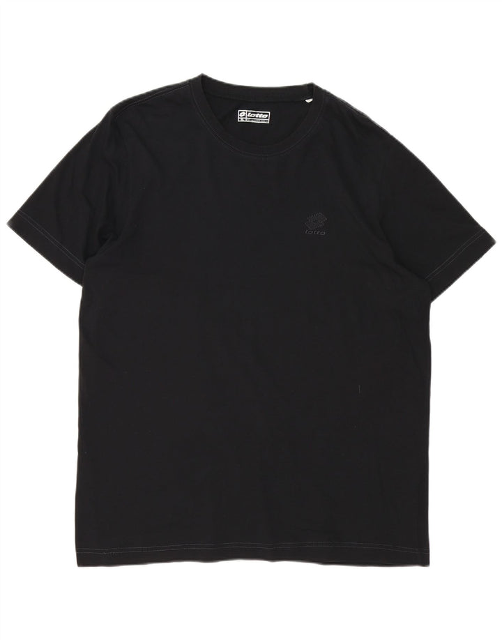 LOTTO Herren T-Shirt Top XL Schwarz Baumwolle