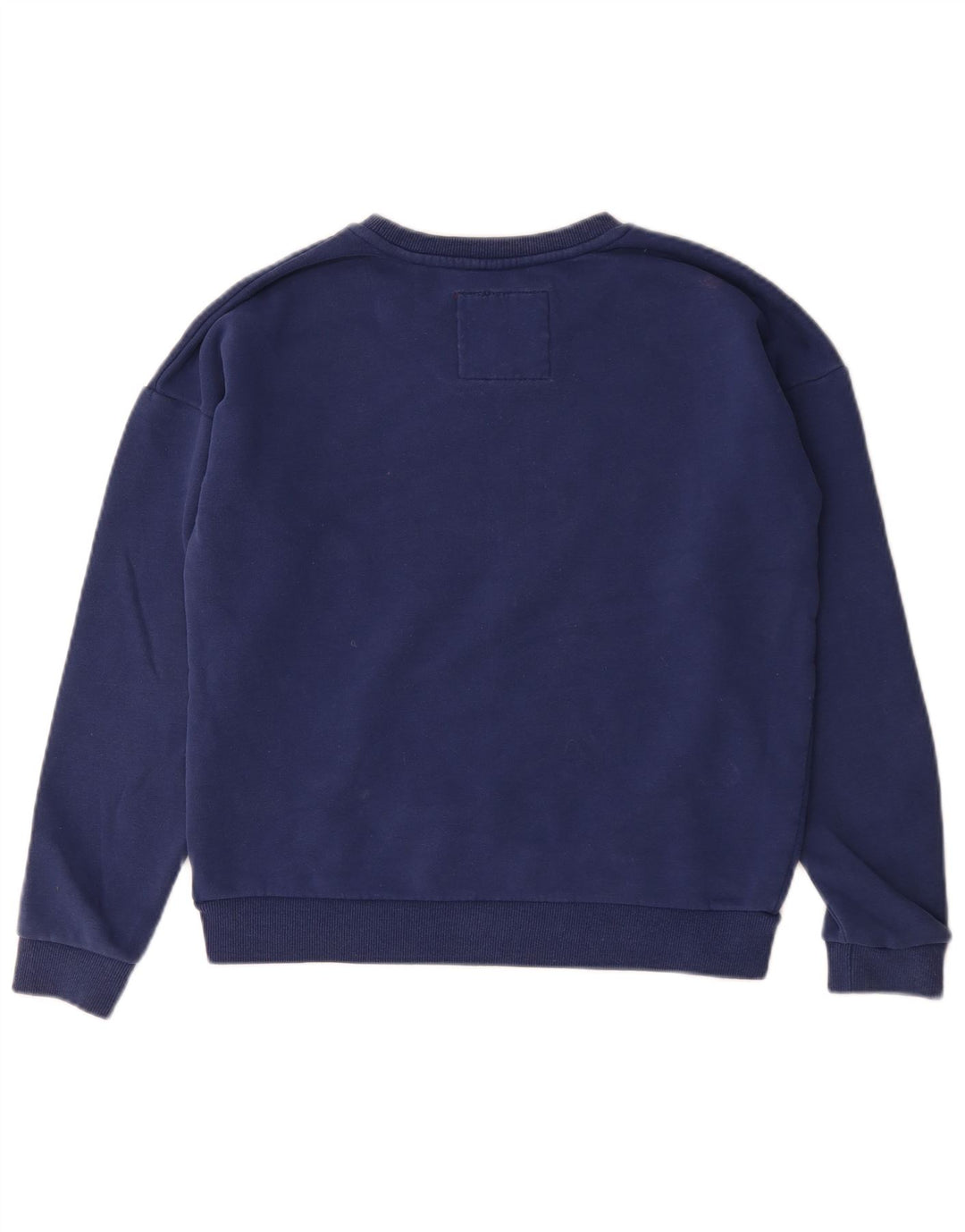 Superdry Damen-Sweatshirt mit Grafik-Übergröße, Größe M, Marineblau, Gr. 12