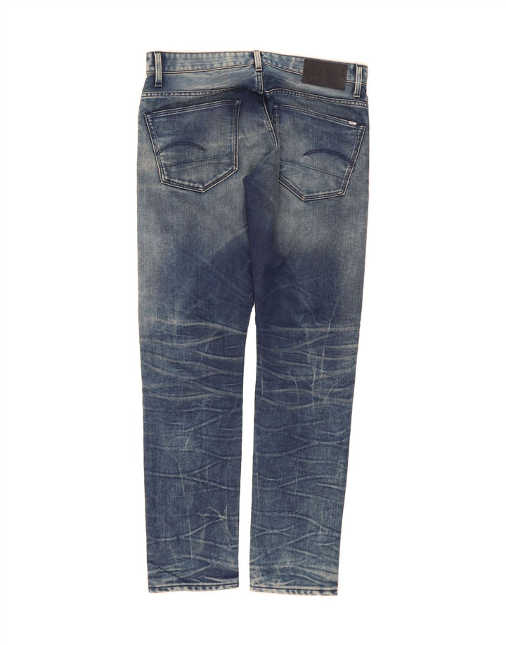 G-STAR Mens Slim Jeans W34 L34 Blue Cotton Vintage G-Star and Second-Hand G-Star from Messina Hembry 