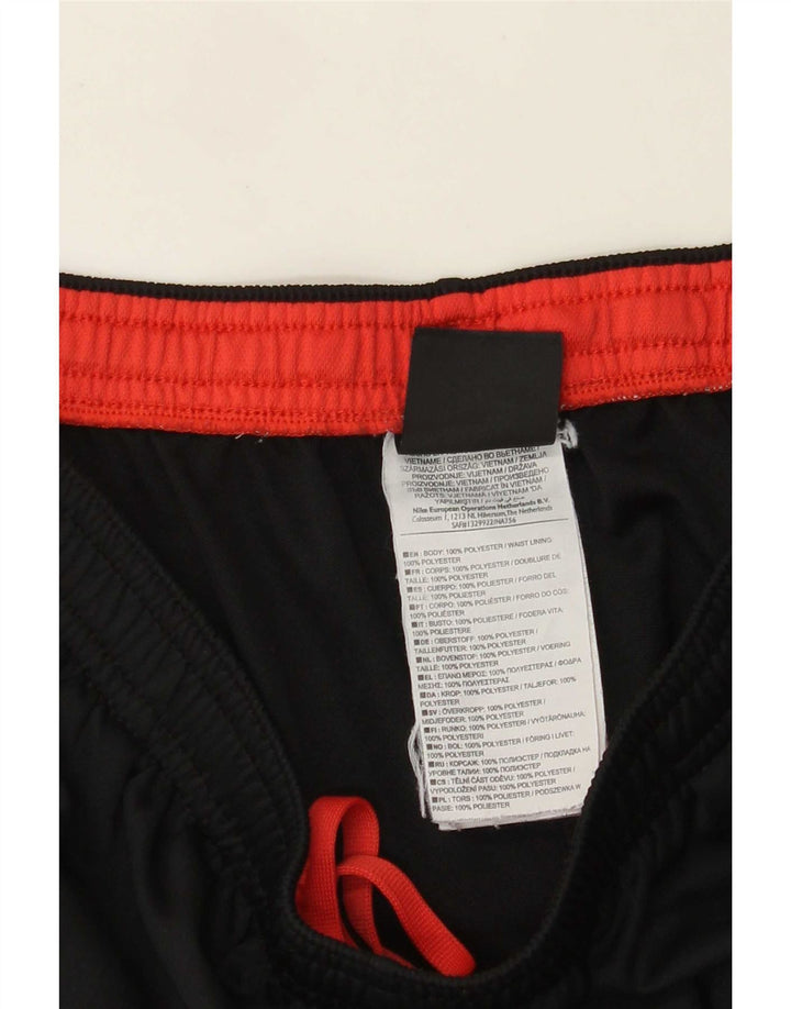 Nike Herren Dri Fit Trainingshose, groß, schwarzes Farbblock-Polyester