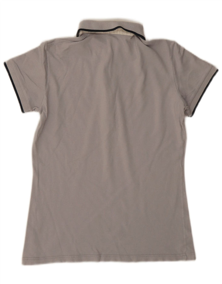 Fred Perry Damen Poloshirt UK 14 Large Grau