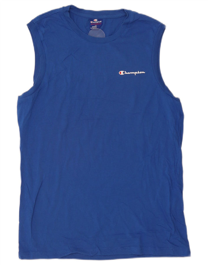 CHAMPION Herren-Trägershirt Mittelblau