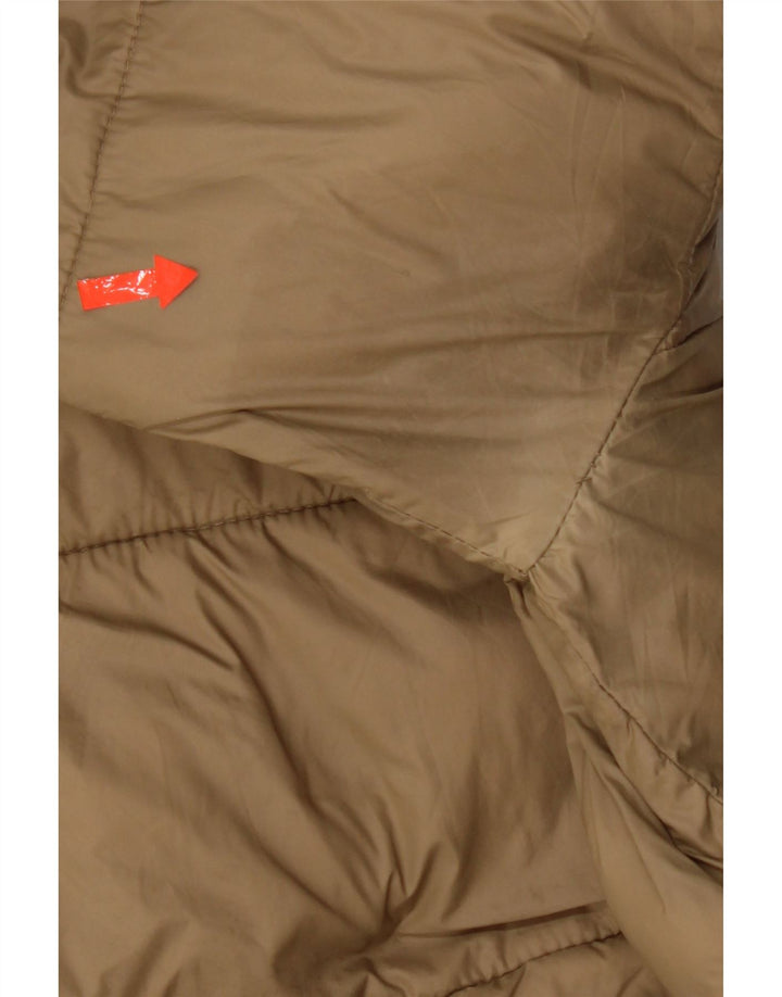 Zara Herren-Jacke mit Kapuze, gepolstert, Größe 36, Beige