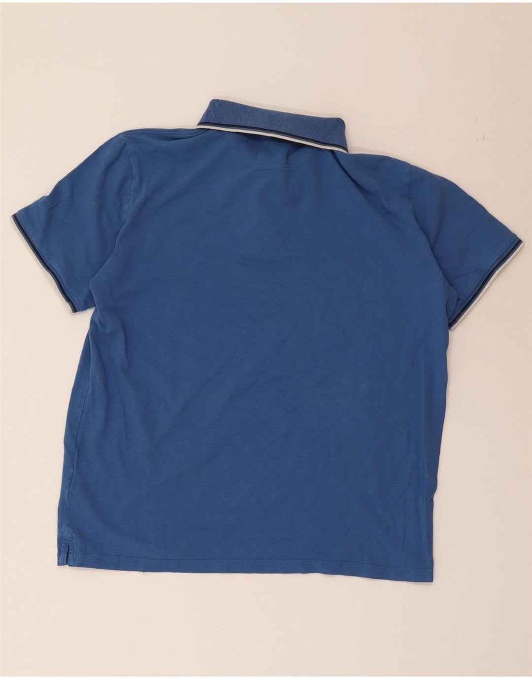 Champion Herren-Poloshirt, große blaue Baumwolle