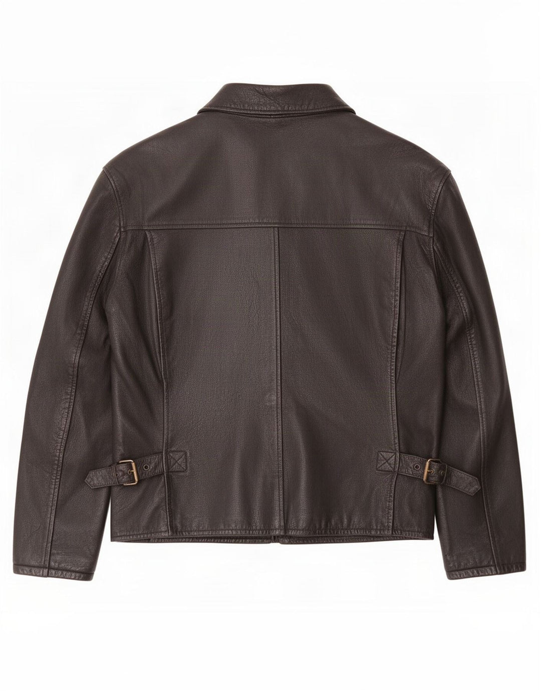 Vintage Herren Lederjacke UK 42 XL Schwarz