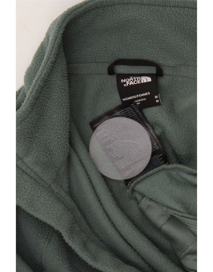 The North Face Damen Liner Fleecejacke UK 14 Mittelgrün Polyester