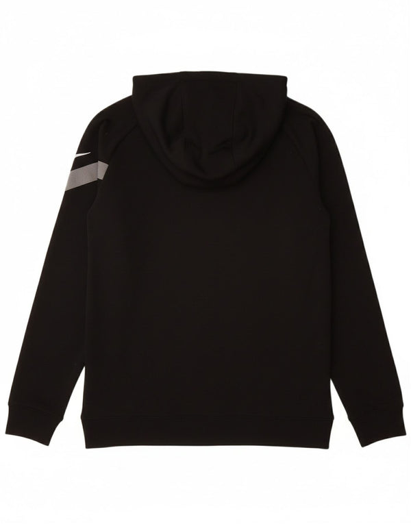 NIKE Dri Fit Graphic Kapuzenpullover für Jungen, 12–13 Jahre, Größe L, Schwarz, Polyester