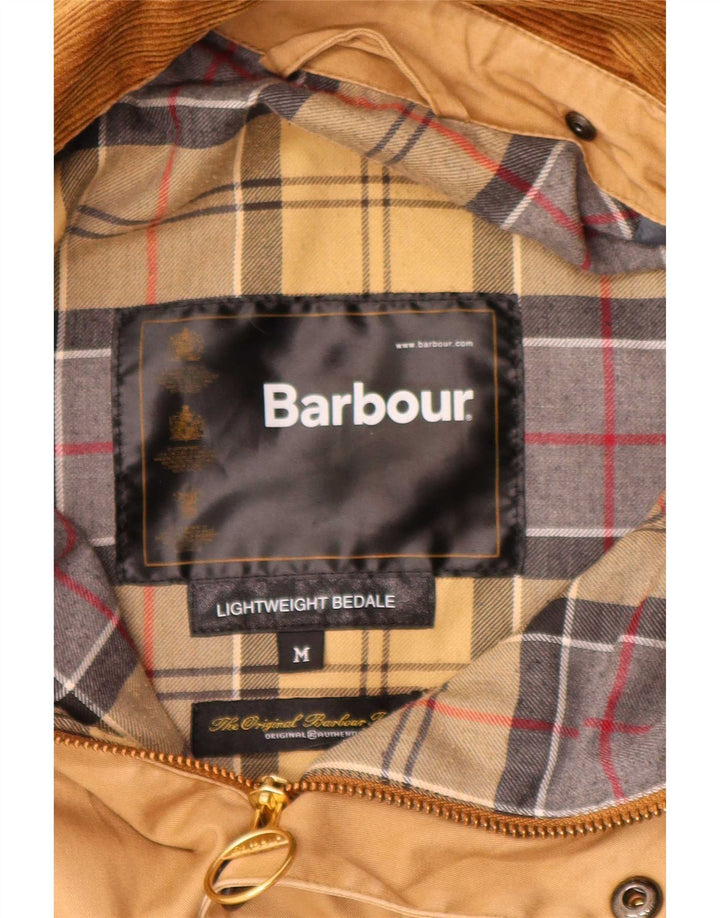 Barbour Herren-Bedale-Jacke aus gewachster Baumwolle, UK 38, Mittelbeige, Farbblock