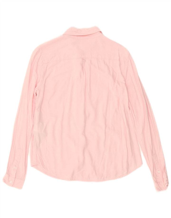 Levi's Damen-Hemd mit klassischer Passform, UK 10, klein, rosa Viskose