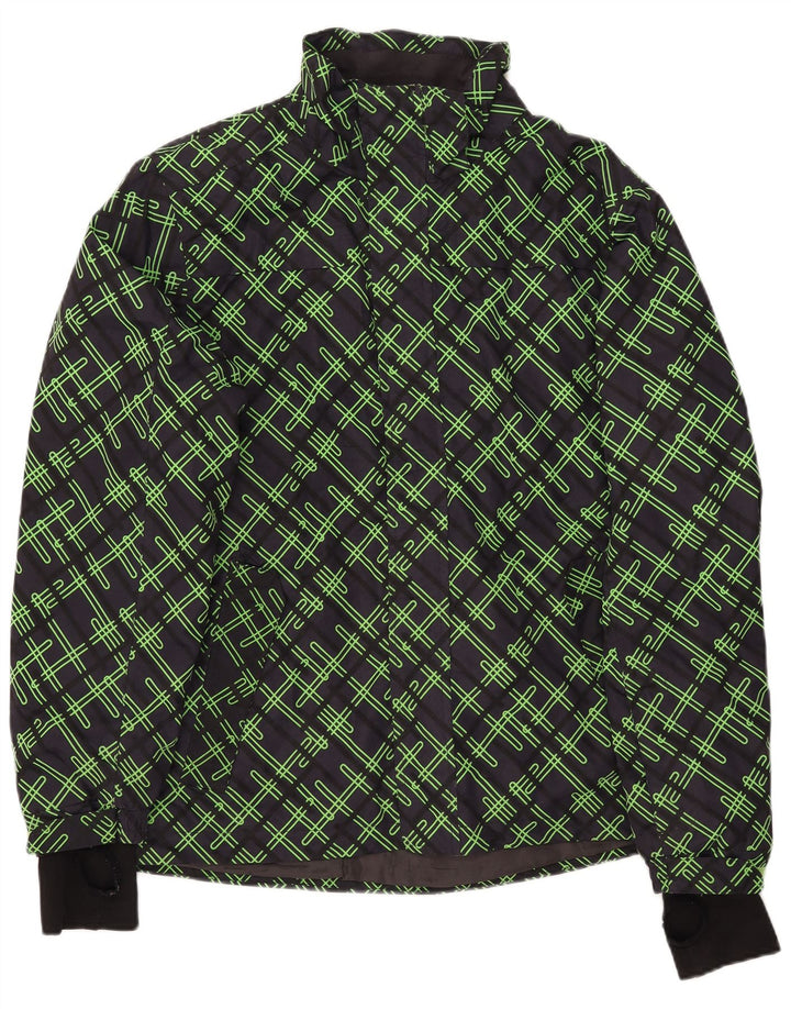 CRIVIT Herren-Windbreaker-Jacke, UK 40, groß, marineblau, geometrisch, Polyester