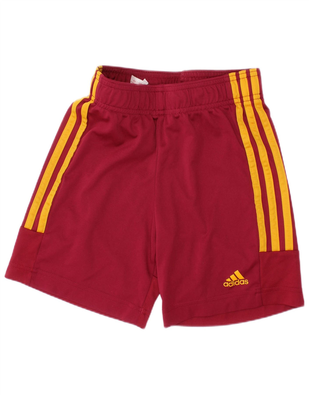 ADIDAS Aeroready Sportshorts für Jungen, 7–8 Jahre, Burgunderrot, Polyester