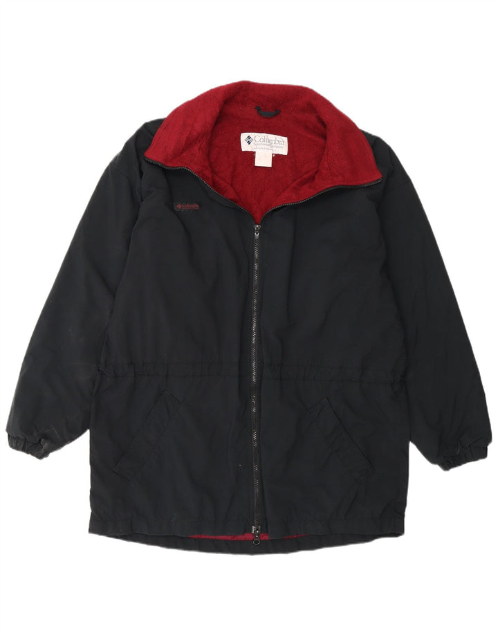 Columbia Herren-Windbreaker-Jacke, UK 38, mittelschwarzes Nylon