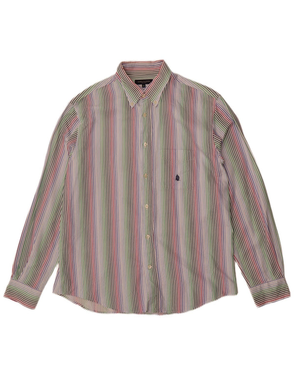 Marina Yachting Herren-Slim-Fit-Hemd, Größe 45, XL, mehrfarbig, gestreift, Baumwolle