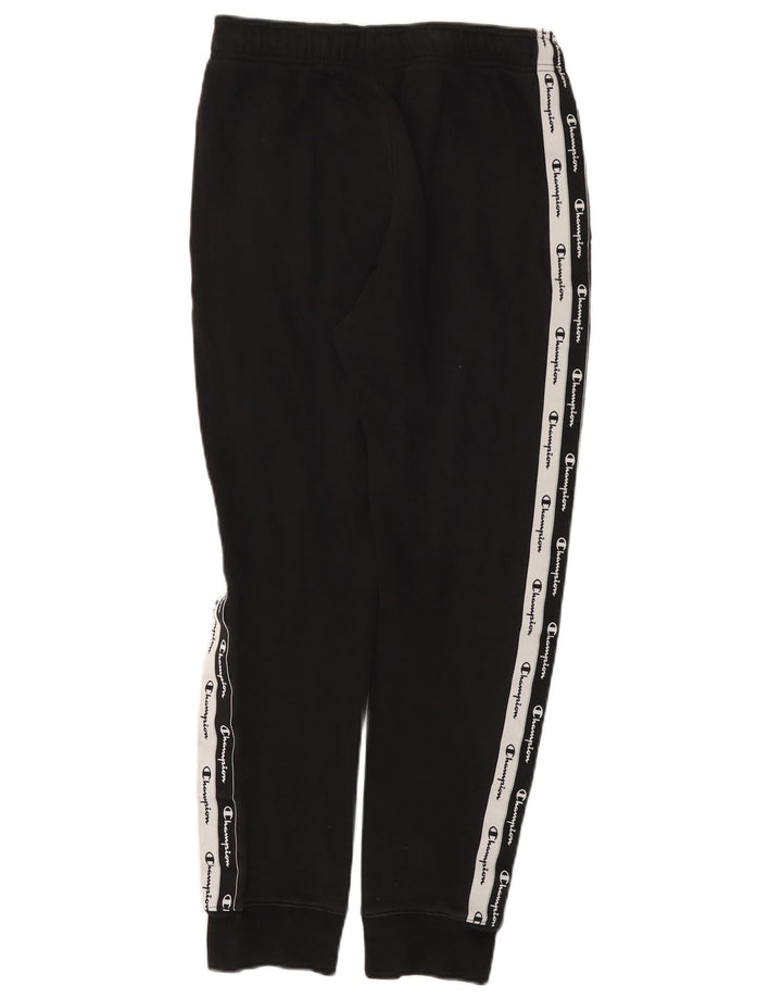 Champion Herren-Trainingshose mit Grafik, Größe S, Schwarz