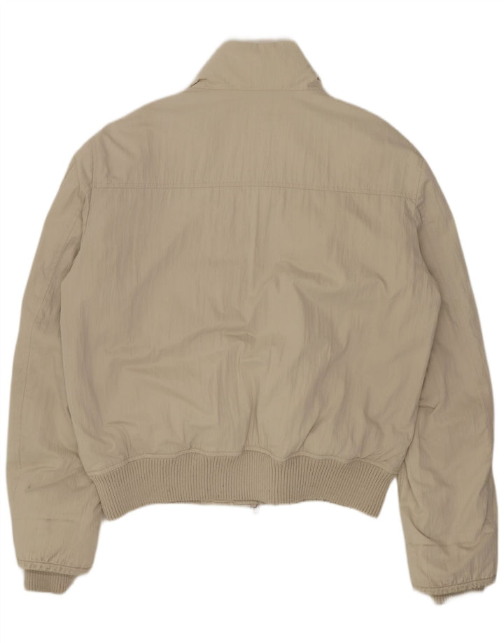 Kappa Herren Wattierte Jacke UK 42 XL Beige Polyester