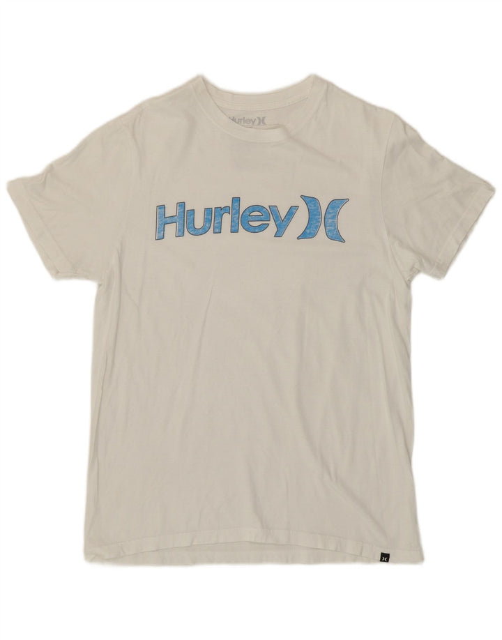 Hurley Herren-T-Shirt mit Grafik, mittelweiße Baumwolle