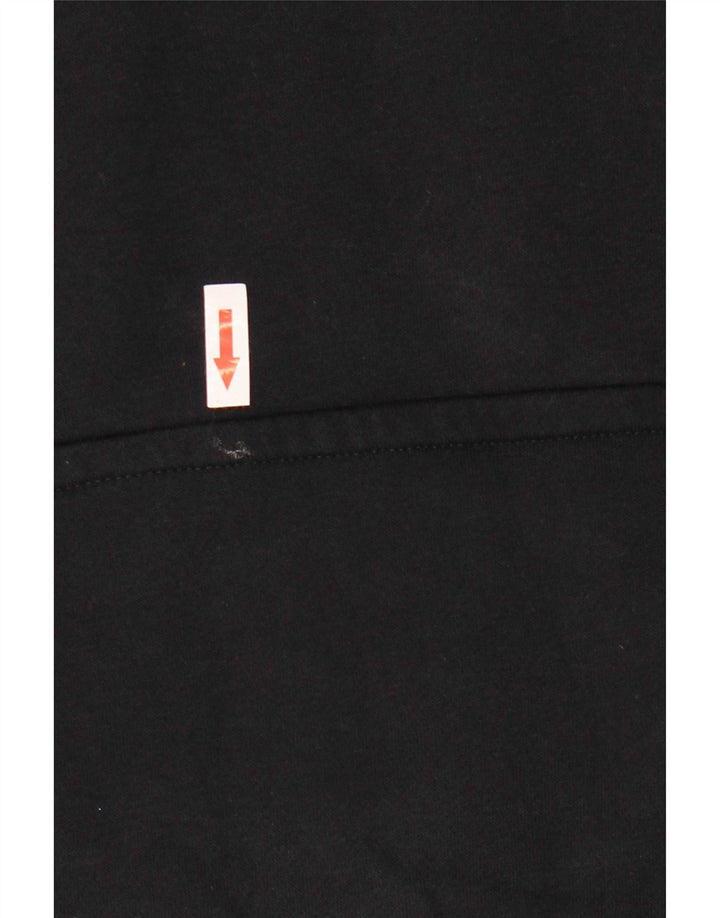 Nike Herren-Kapuzenpullover in Übergröße, Größe S, Schwarz, Baumwolle