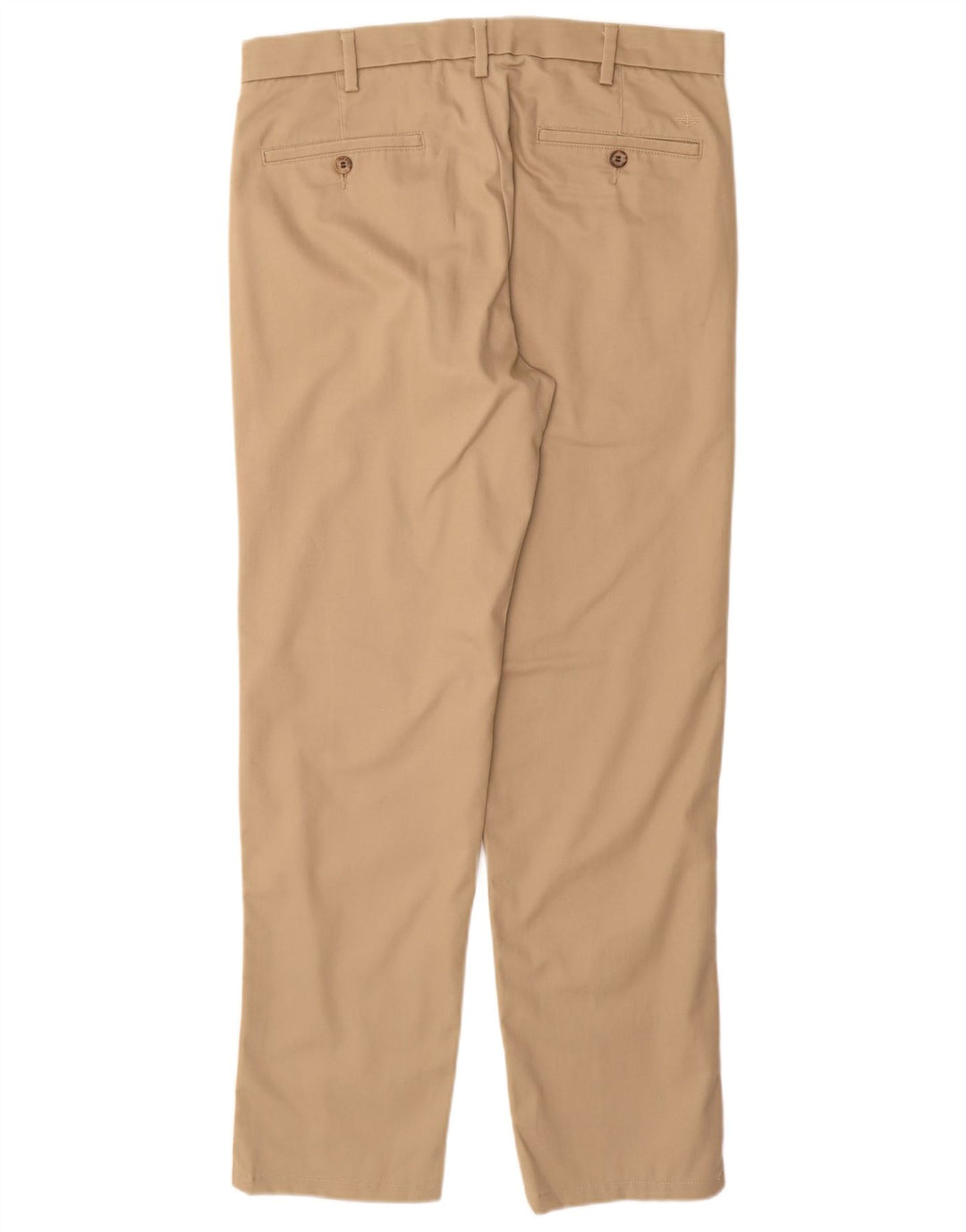 DOCKERS Herren Slim Fit Chinohose W32 L30 Beige Baumwolle
