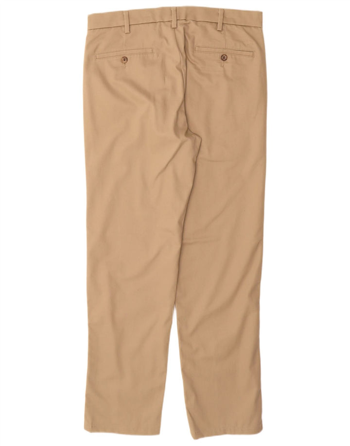DOCKERS Herren Slim Fit Chinohose W32 L30 Beige Baumwolle