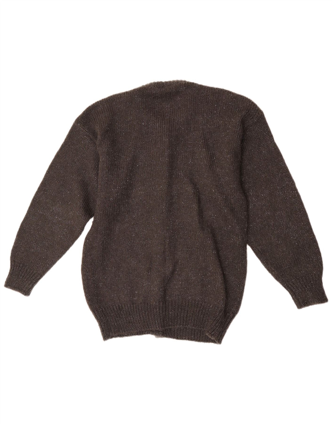 Golden Gate Damen-Cardigan-Pullover IT 44/46 Large Grau meliert