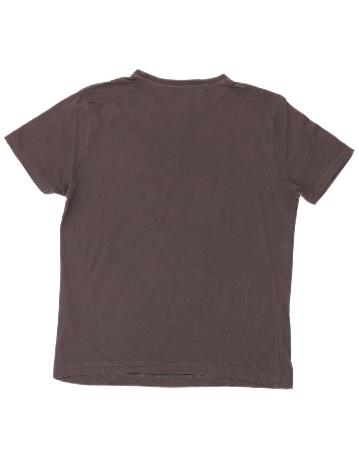 Dack's Herren-T-Shirt mit Grafik, mittelgraue Baumwolle