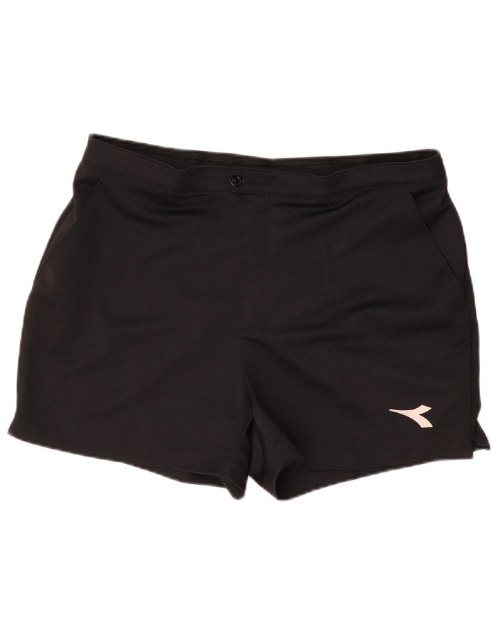 DIADORA Herren Chinoshorts XL W38 Schwarz Polyester