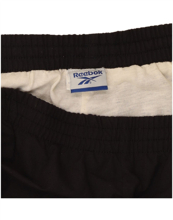 REEBOK Herren-Trainingshose, Jogginghose, Größe L, Schwarz