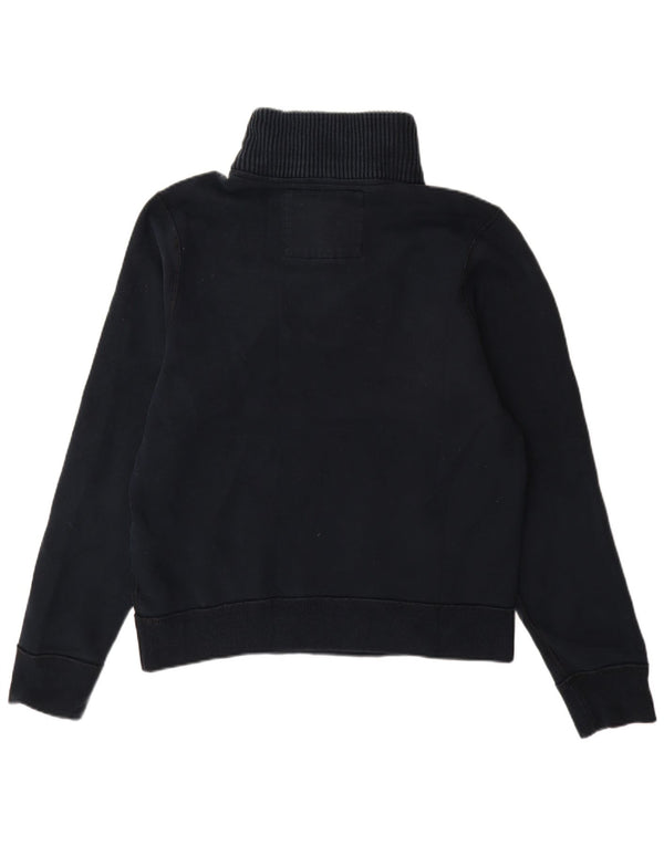 Abercrombie & Fitch Herren Muscle Graphic Sweatshirt Pullover XL Marineblau