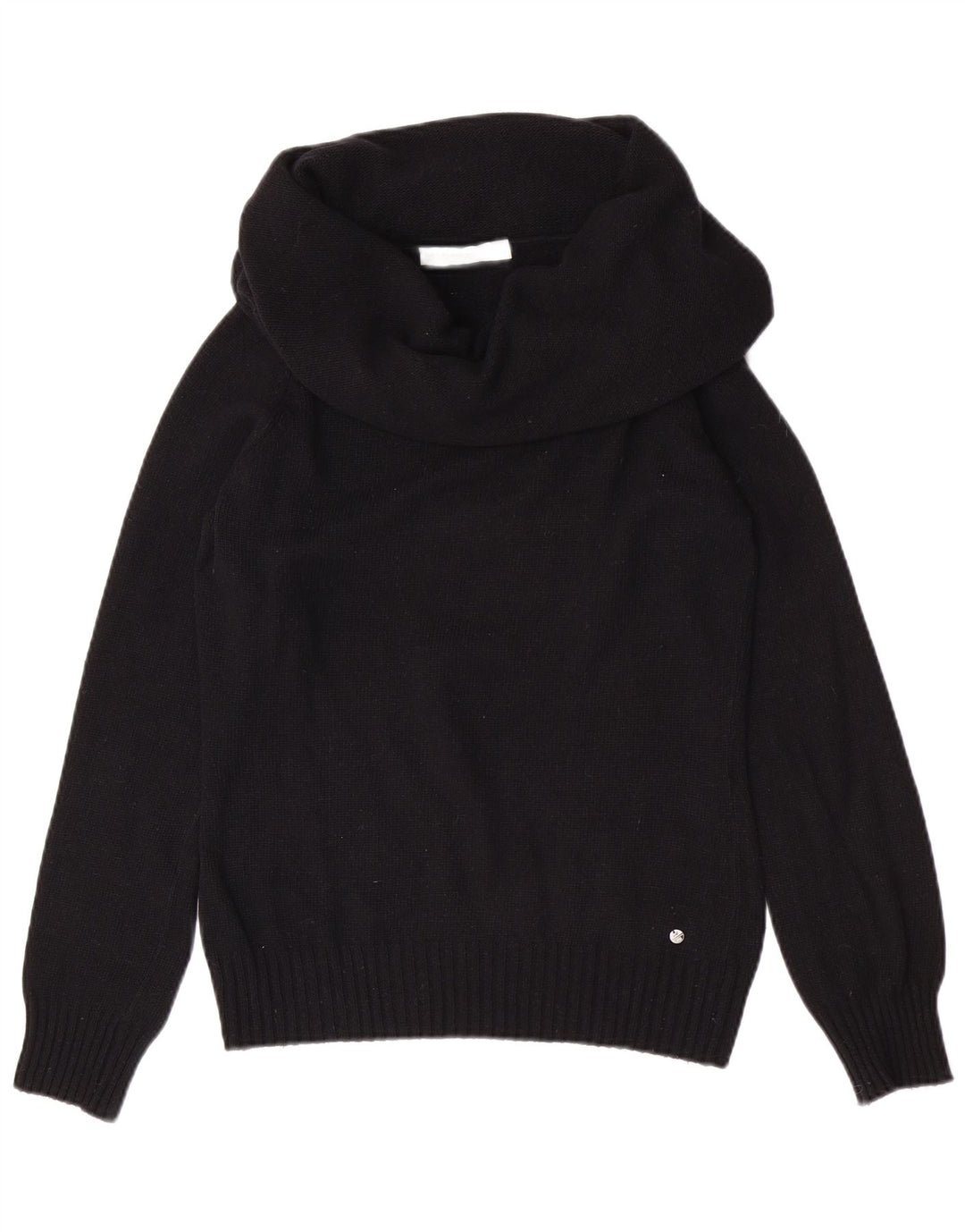North Sails Damen Rollkragenpullover, Größe S, Schwarz, Angora