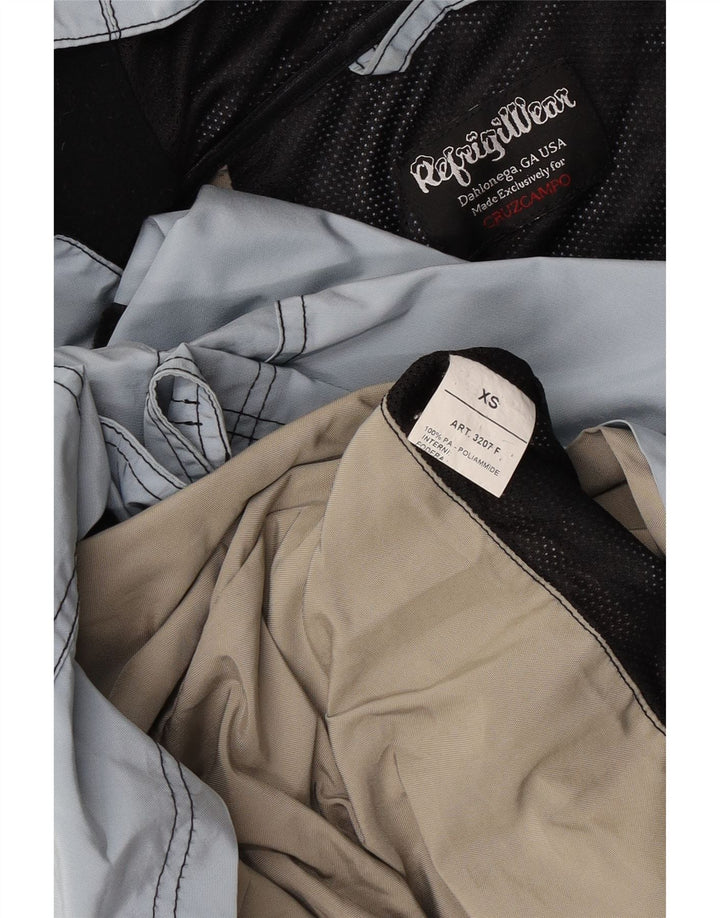 REFRIGIWEAR Herren-Windjacke mit Kapuze, UK 34, XS, Blau, Polyamid