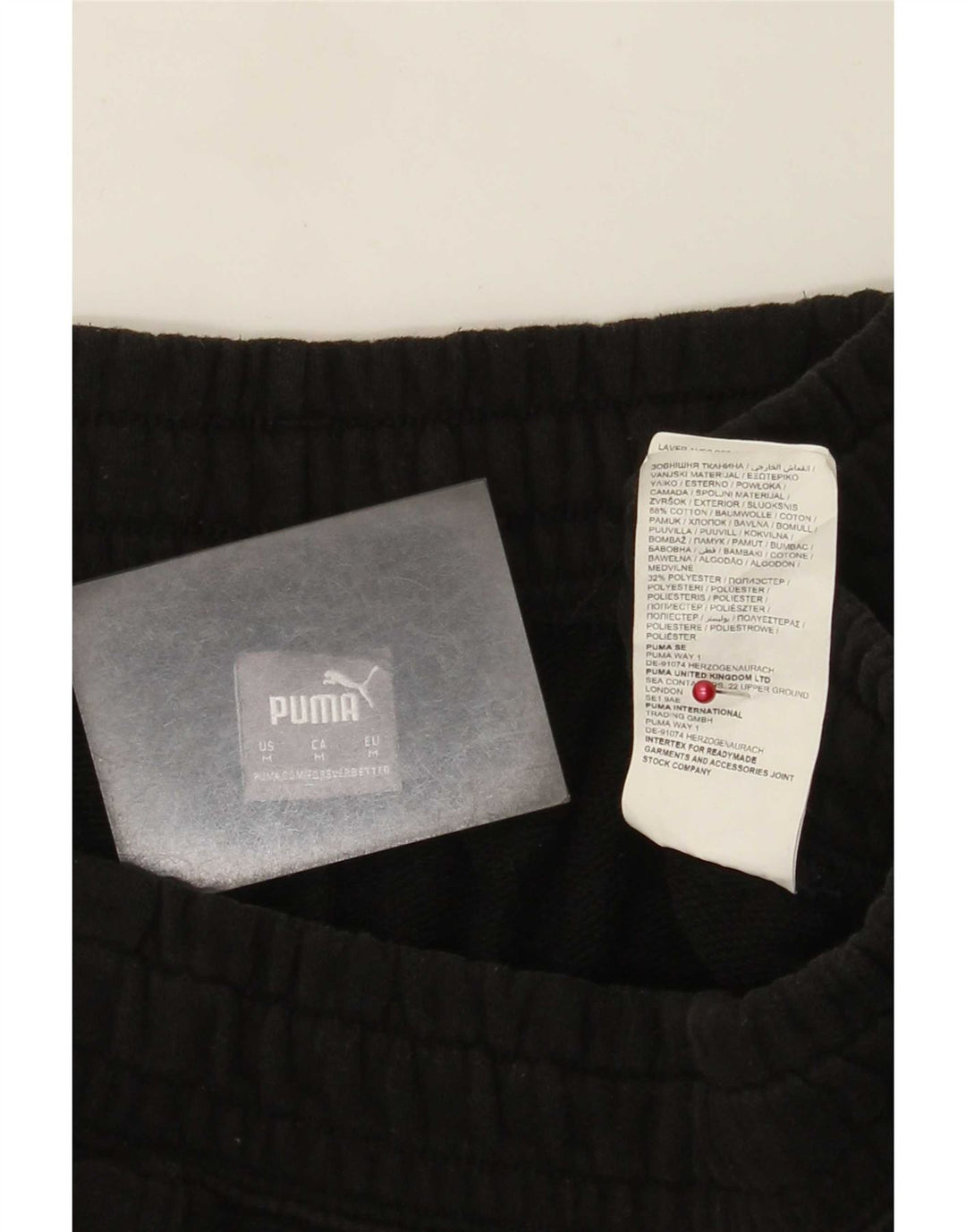 Puma Herren-Trainingshose, Jogginghose, mittelschwarz, Baumwolle